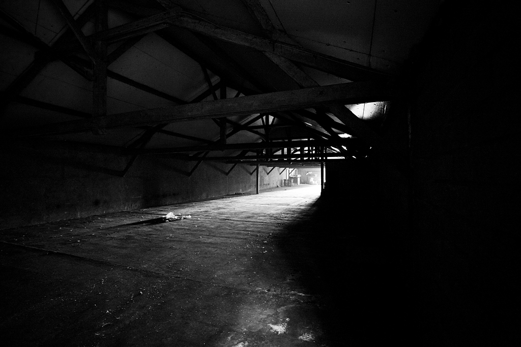 disused hangar